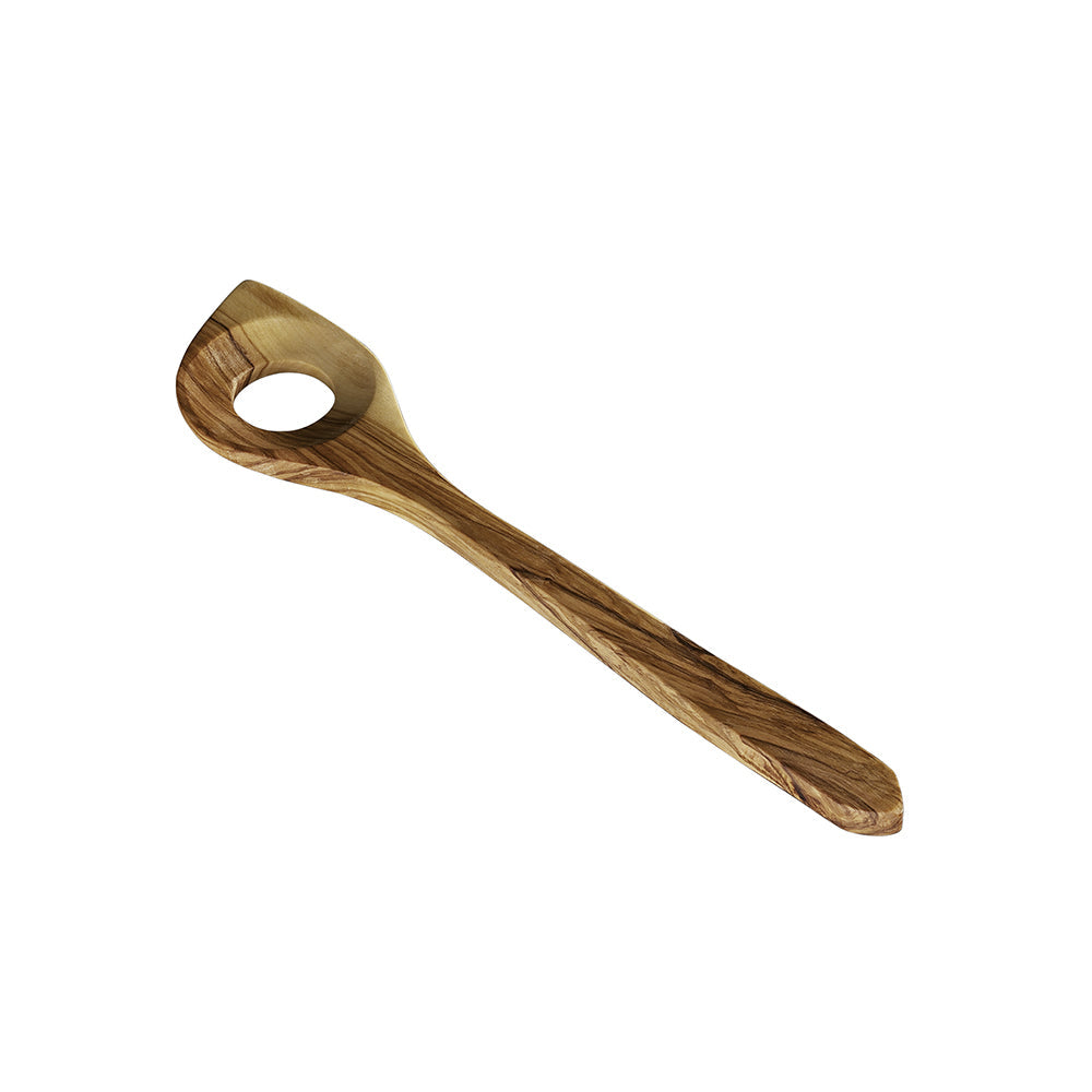 Tuscany spoon with hole olive tree