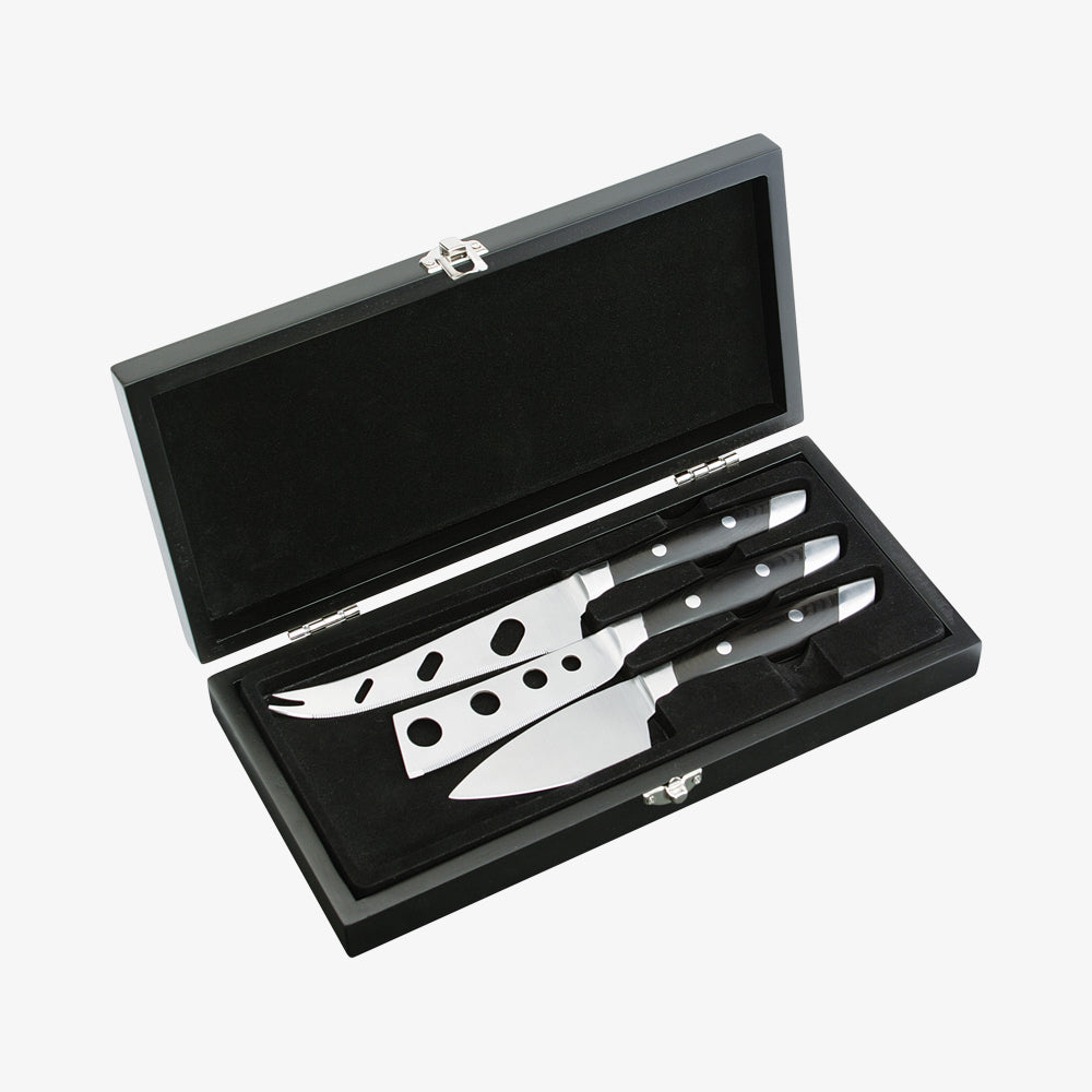 FONTINA Osteknivsæt 3 stk i æske