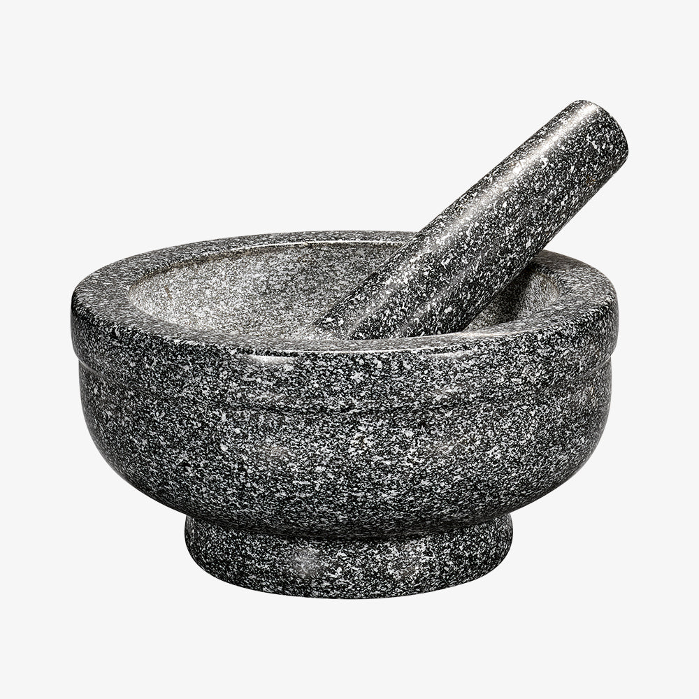 Mortar granite w/bumps giant Ø21cm