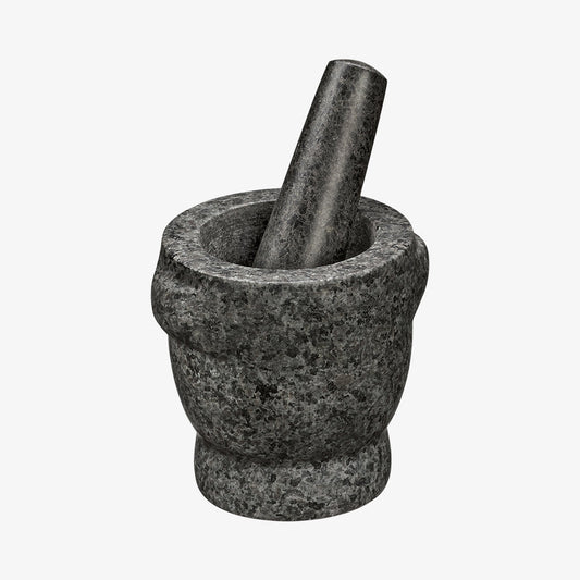 Pluto's mortar in granite