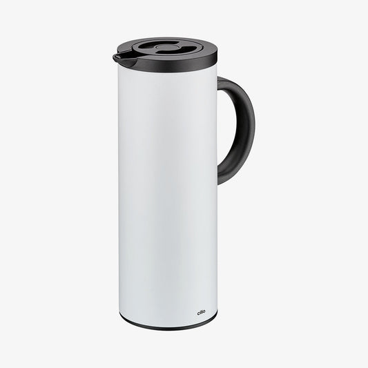 Thermo jug mat white 1L Florence