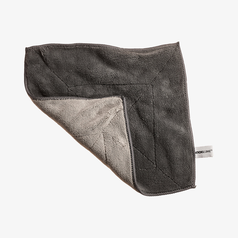 Microfiber-cloth anthracite gray