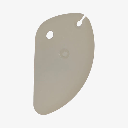 Deigskraper m/hull taupe