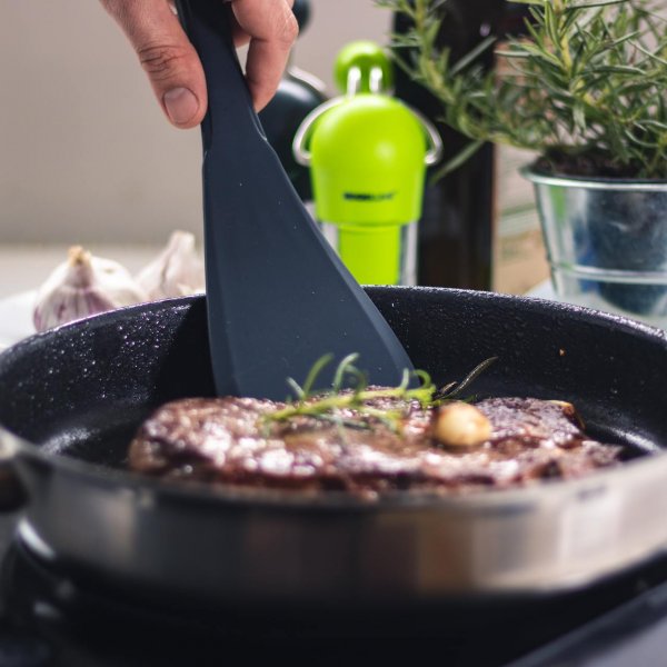 Palette without grooves anthracite gray