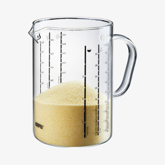 Meti measuring cups in glass 1l