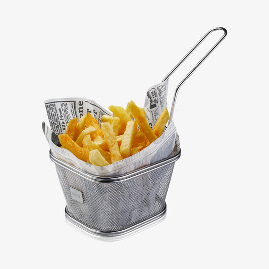 BBQ serving basket large