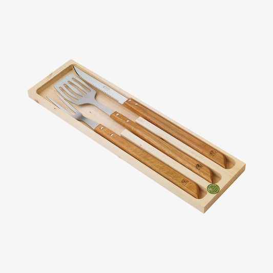 Grillset i ek, 3 st. Laguiole