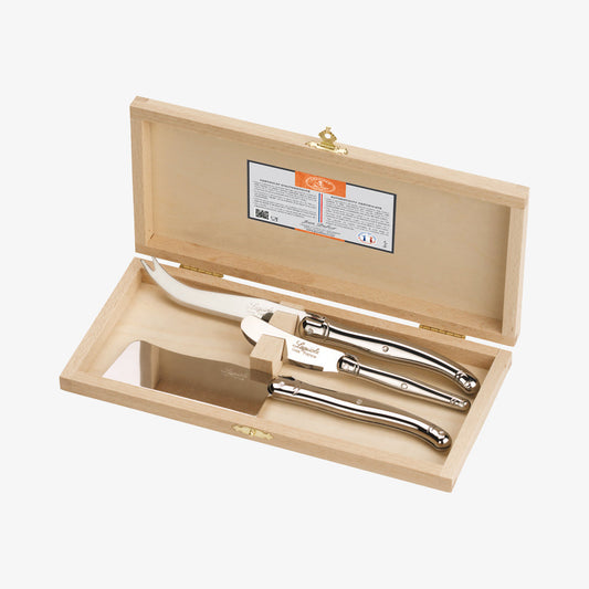 Cheese set steel 3pcs Laguiole