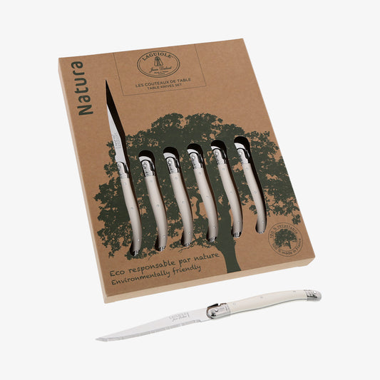Knivar vita bio 1,2mm, 6st Laguiole