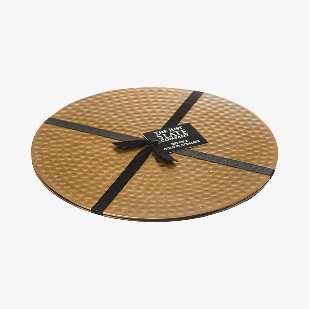 Cover wipes in gold set with 2 pieces