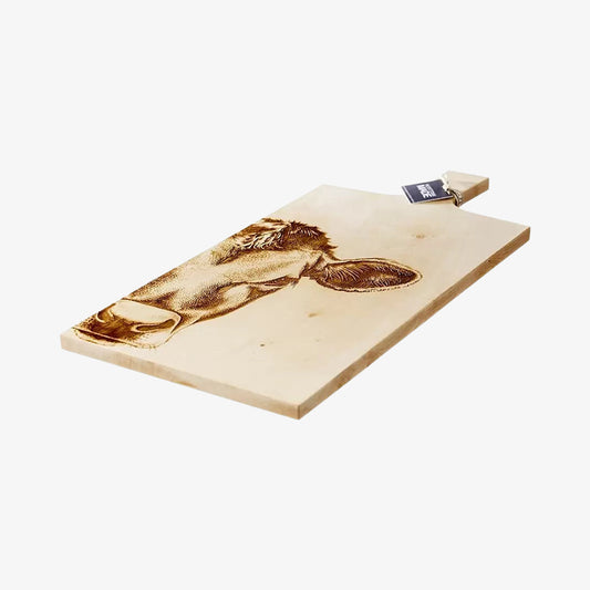 Serving board cow big