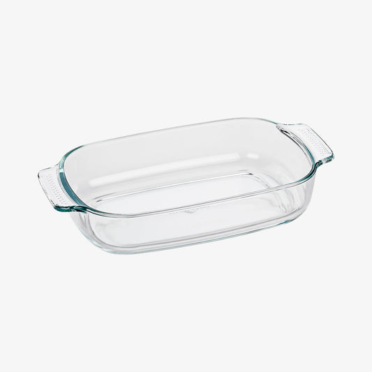 Glass dish oblong 29cm elsass