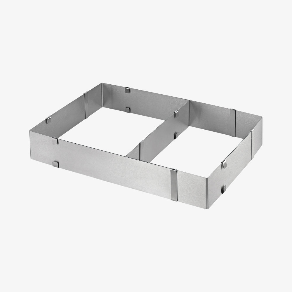 Rectangular baking form