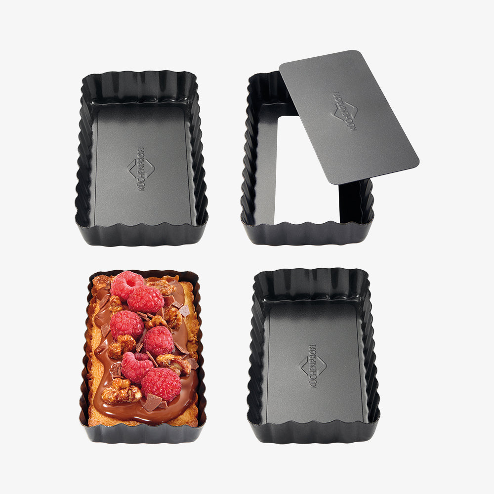 Baking form Rectangular 4pc