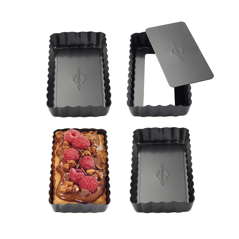 Baking form Rectangular 4pc