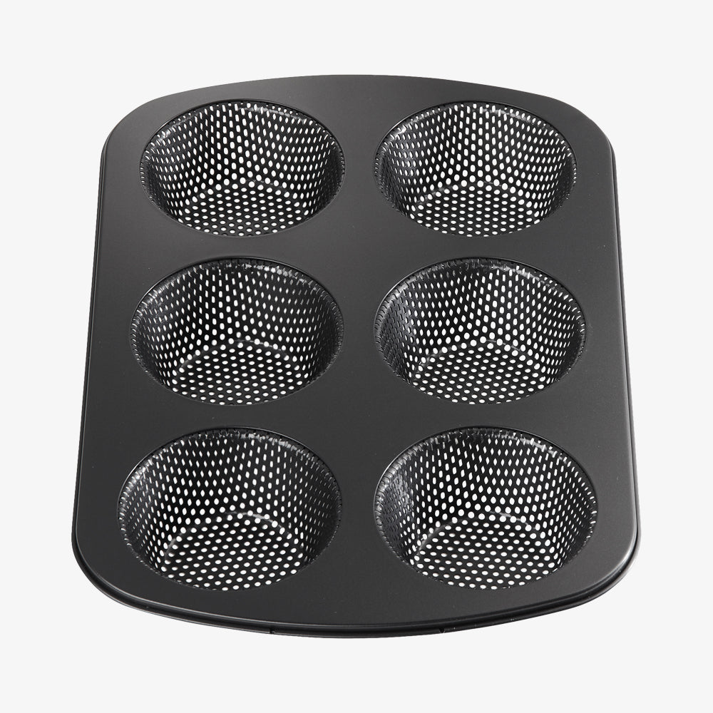 Rund ildfast form til 6 stk