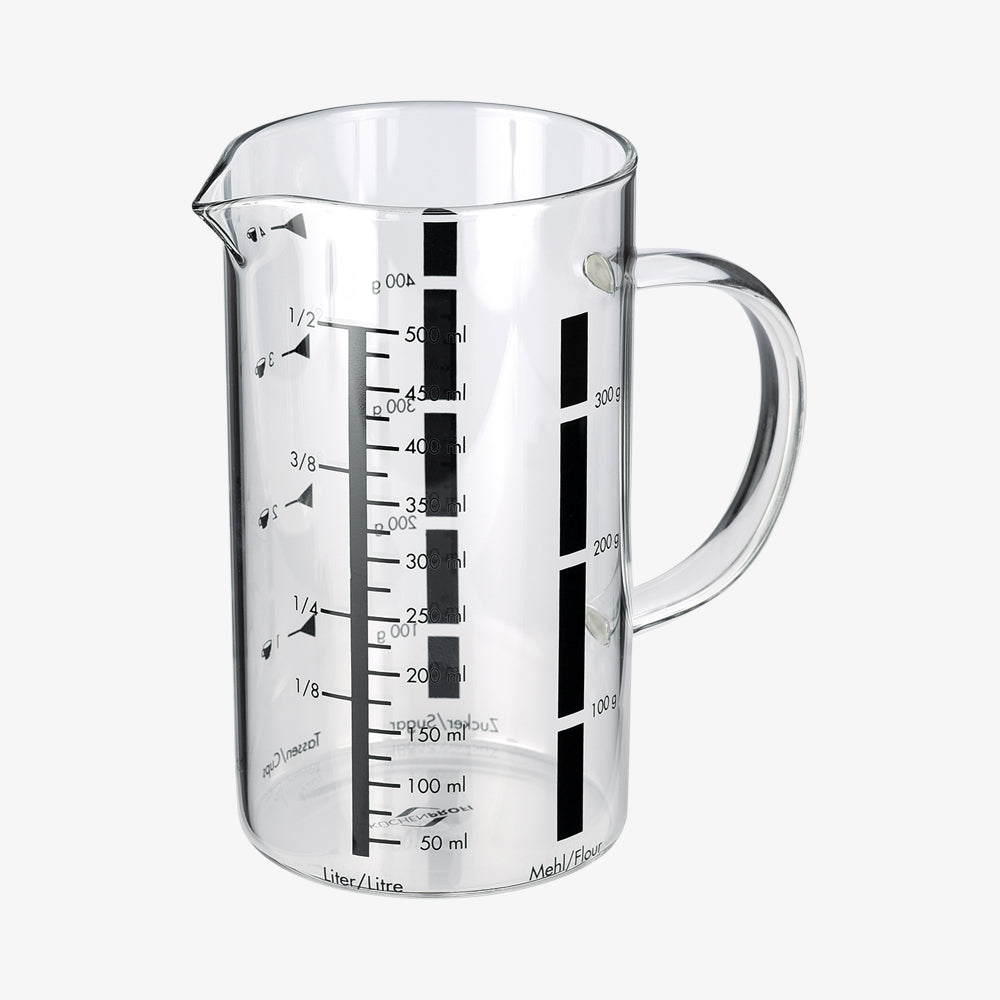 Målebæger 0,5L, glas