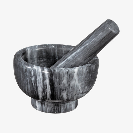 Mortar with bumps in marble Ø11.5