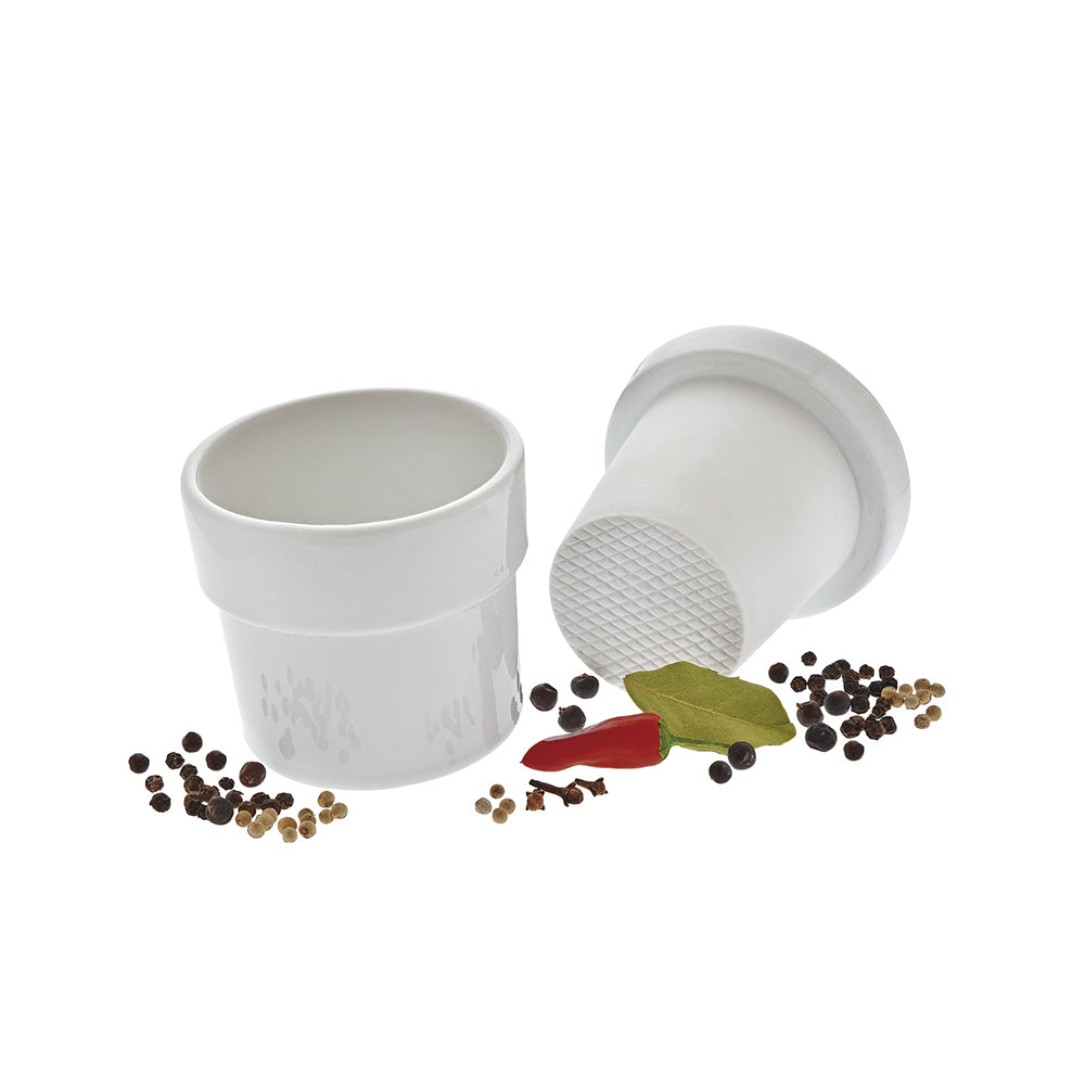 Mortar, porcelain porzellan