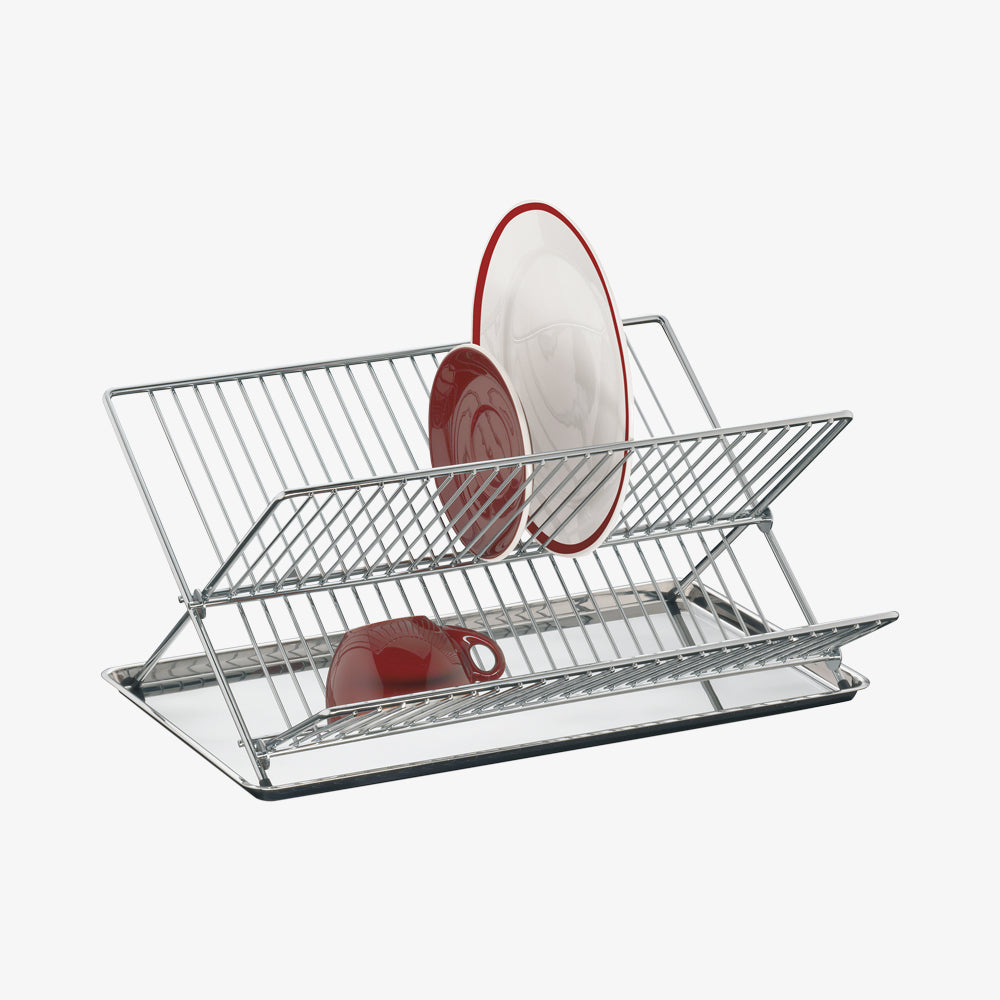 Oppvaskstativ med brett