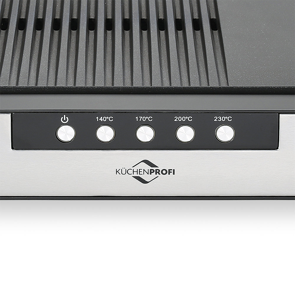 Electric table grill style