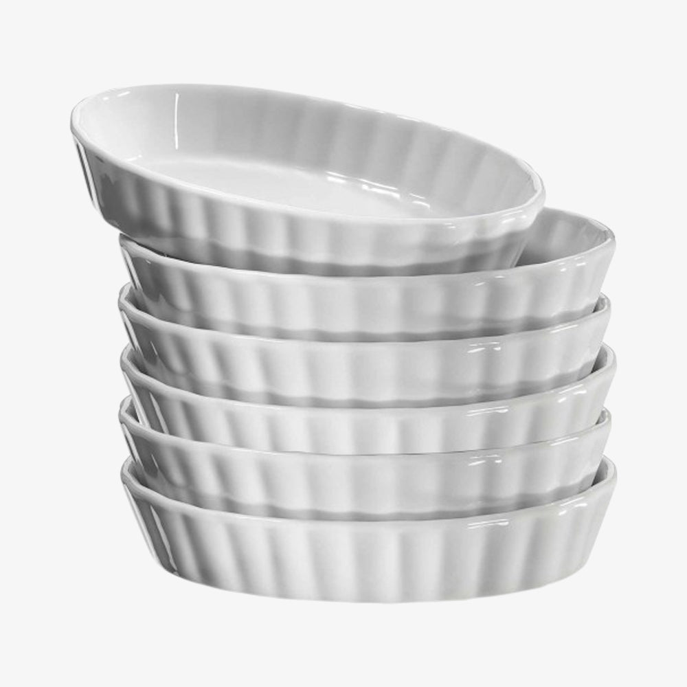 Crème Brûlée skål set 6 st