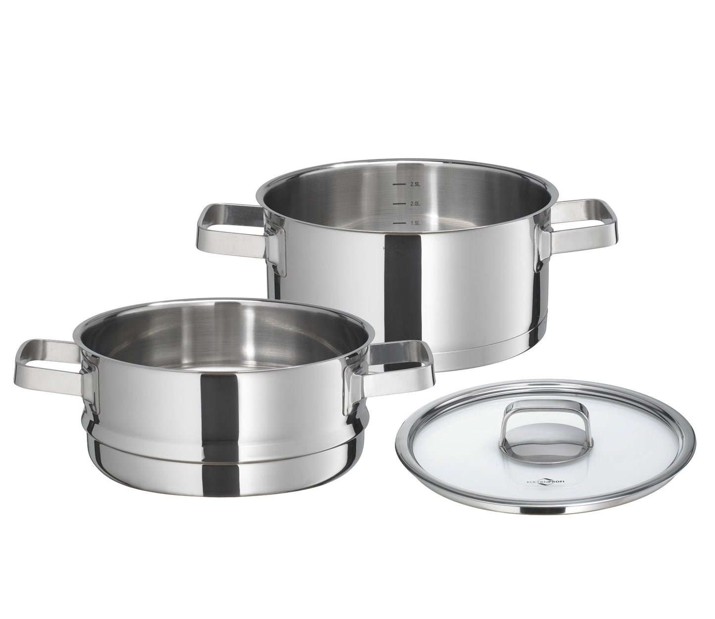 San Remo pot with steam insert