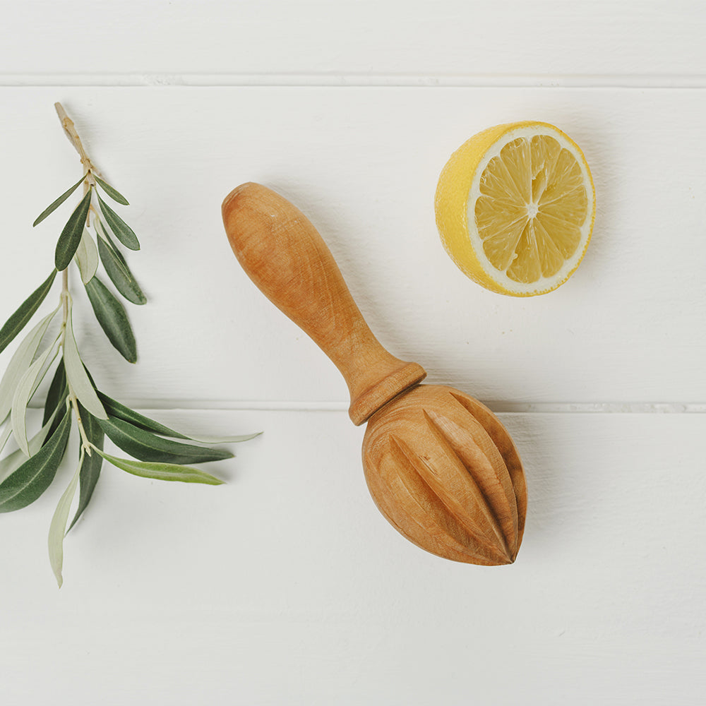 Citrus presses in olive wood