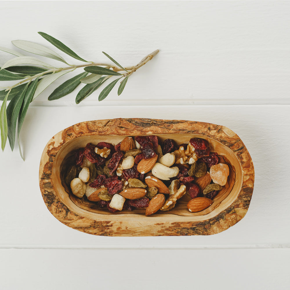 Rustic serving bowl small