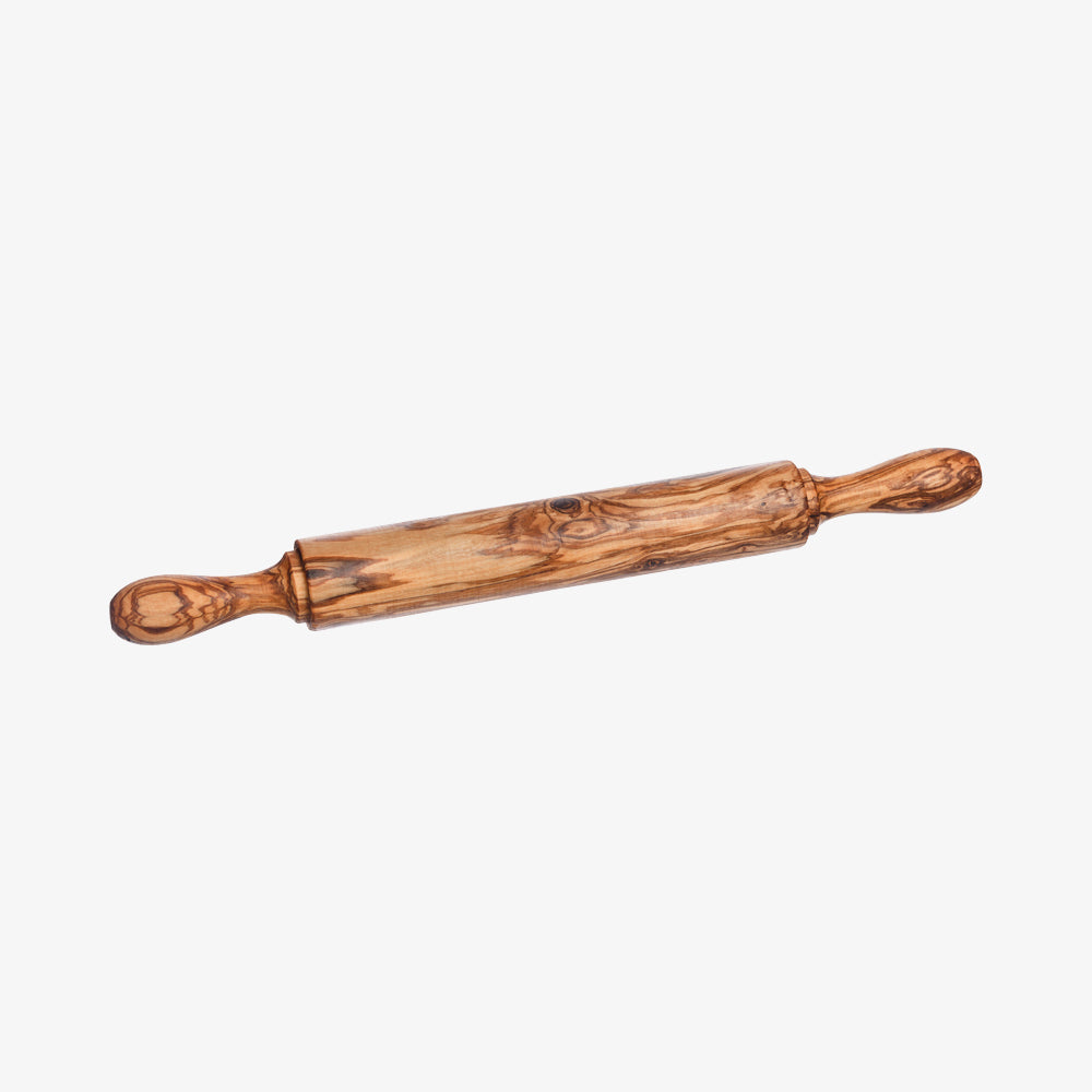Kagerulle i Oliventræ 40 cm