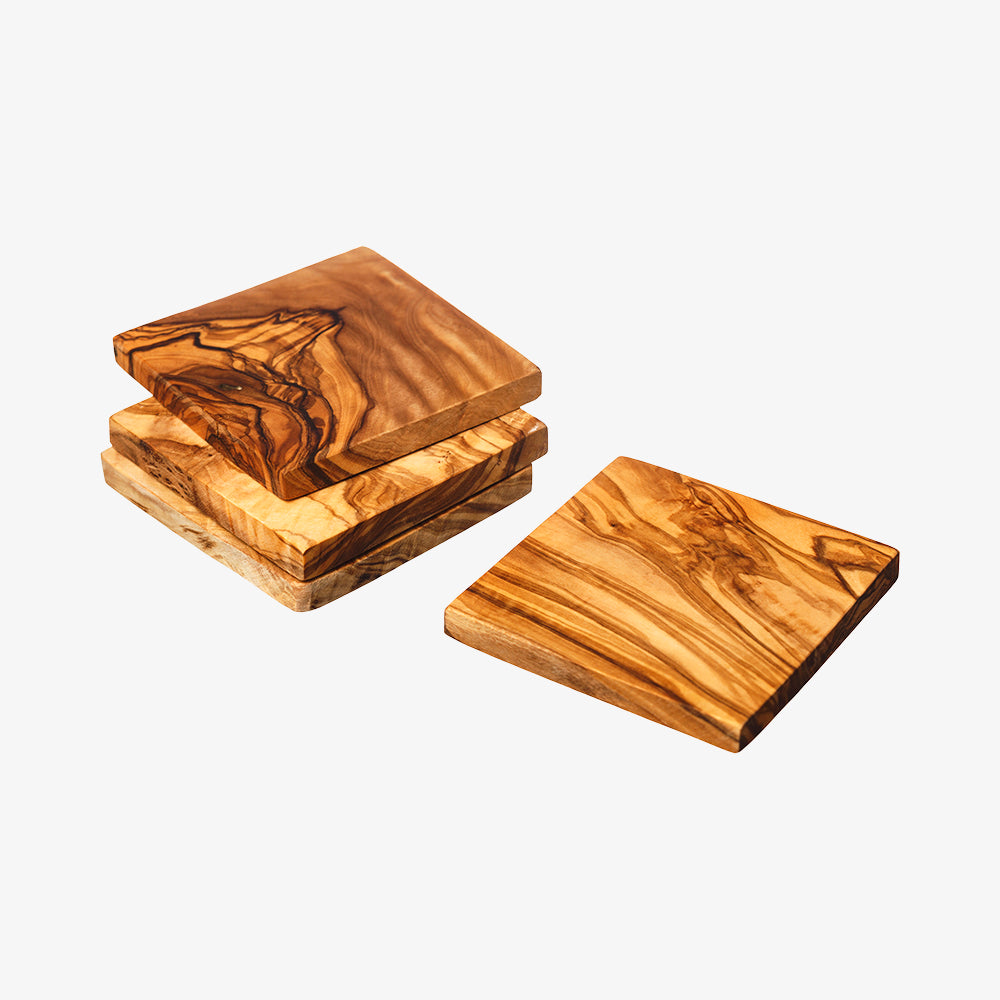 Glasblockset fyrkantigt 4st