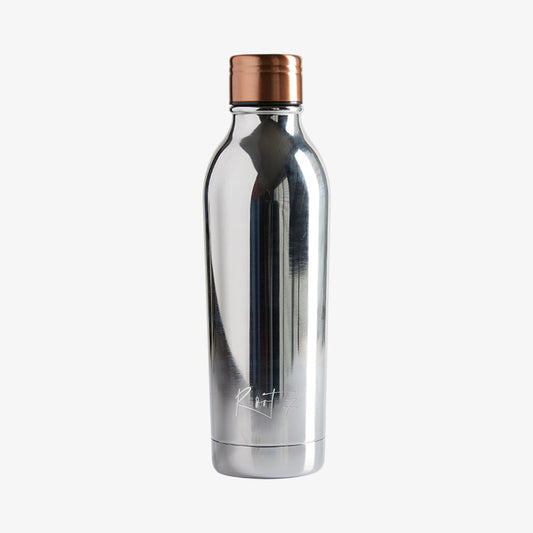 Yksi pullon kiillotettu hopea 0,5L
