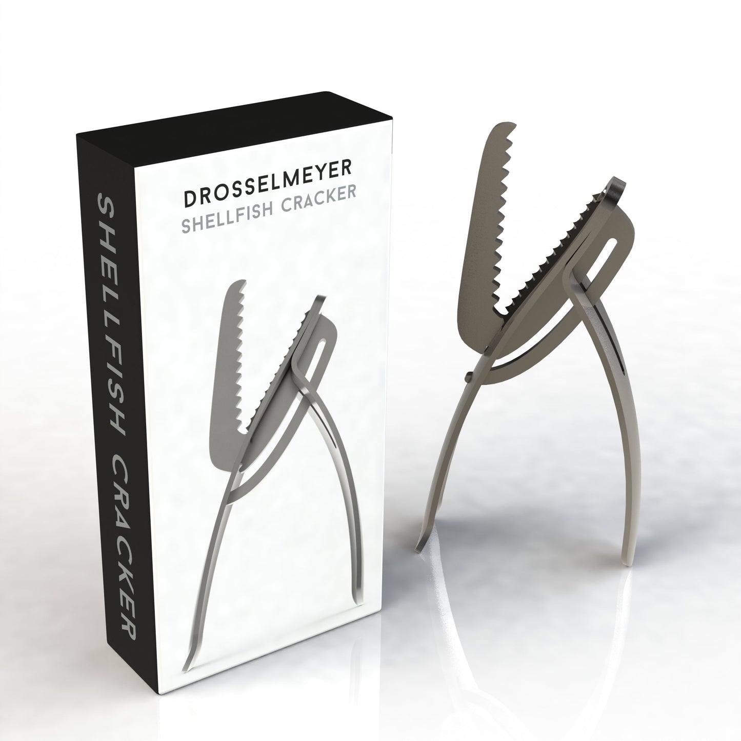 Caretta Skaldyrsknækker i stål