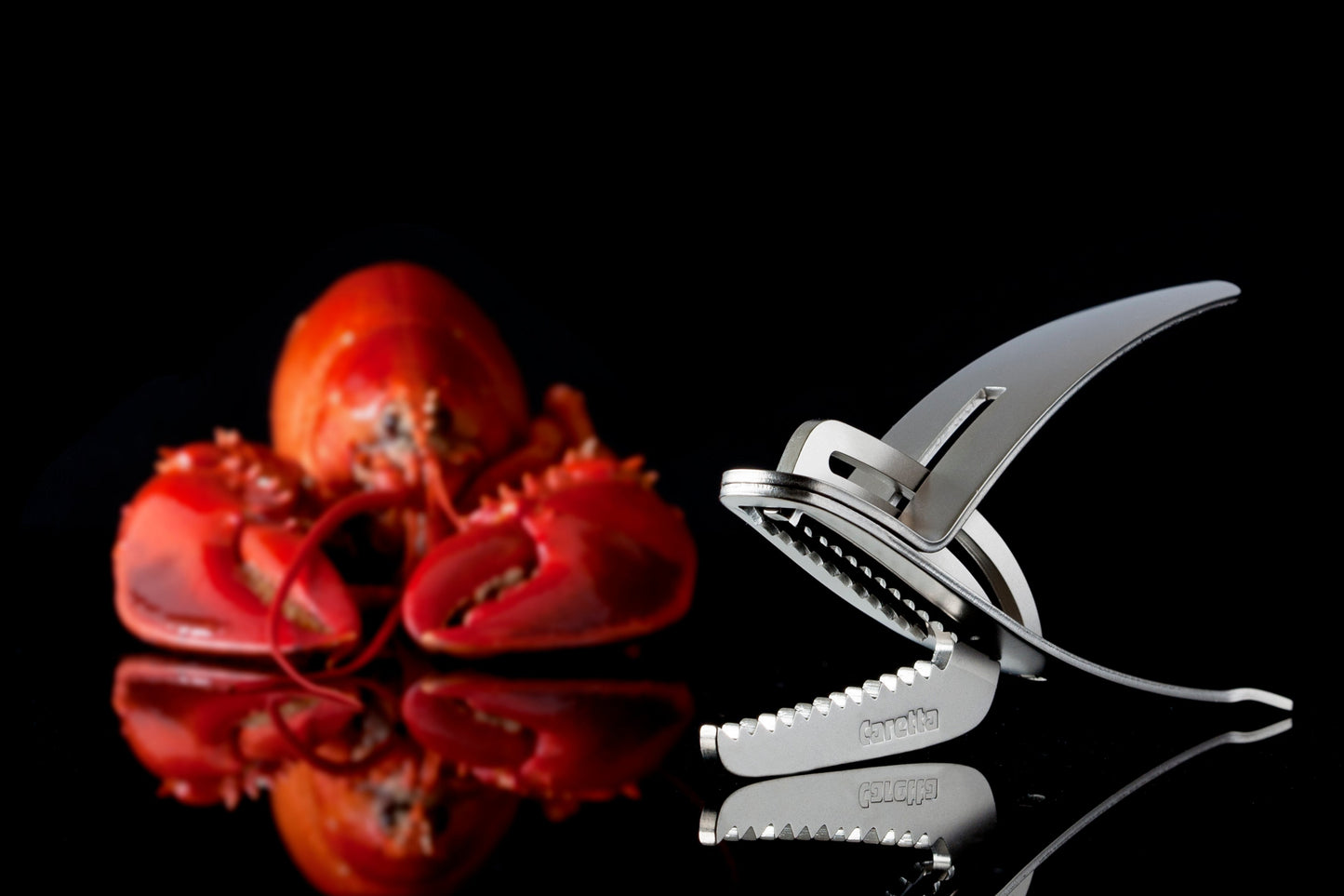 Caretta Skaldyrsknækker i stål