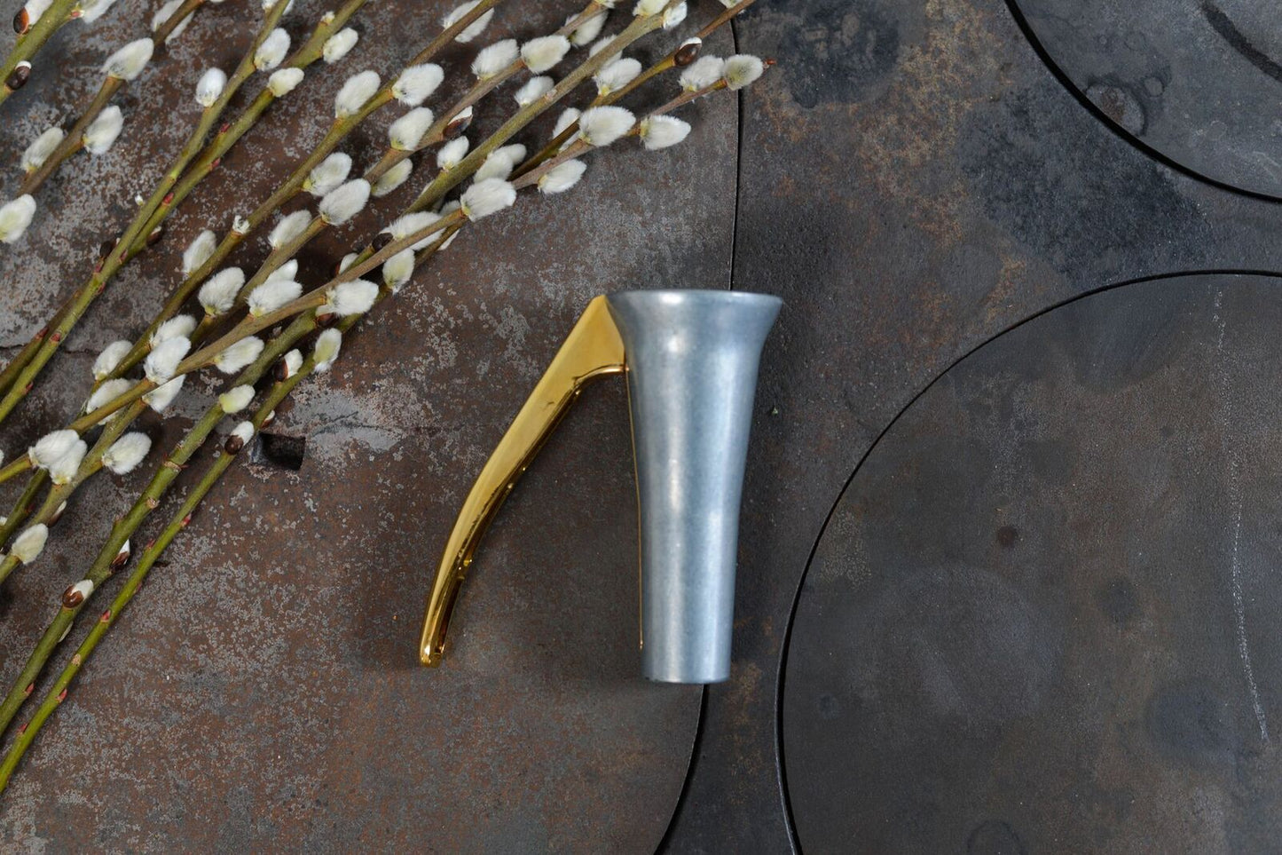 Drosselmeyer nøddeknækker zink med guld