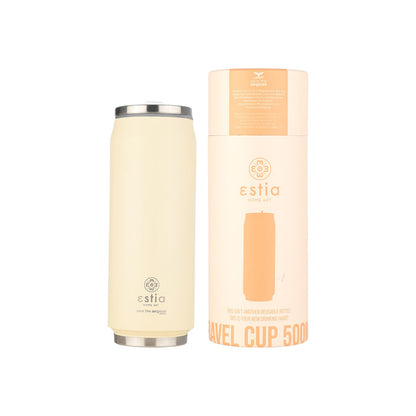 Termoflaske lily white, 500ml