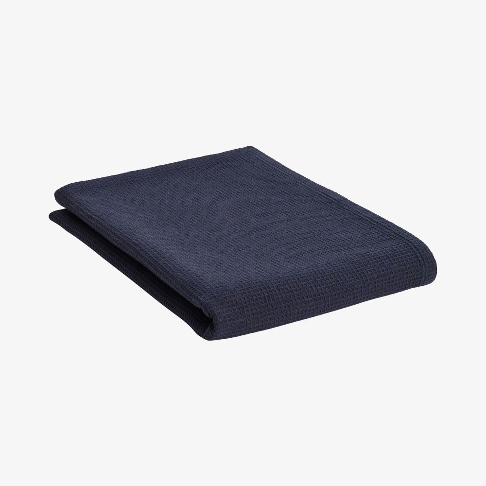 Håndklæde Blue Waffle 150x100