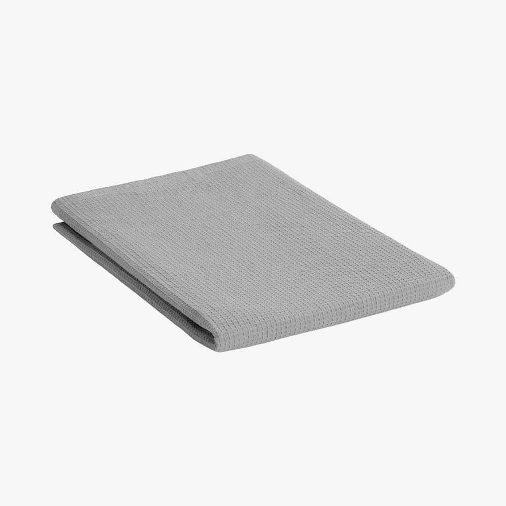 Towel gray waffle 70x140