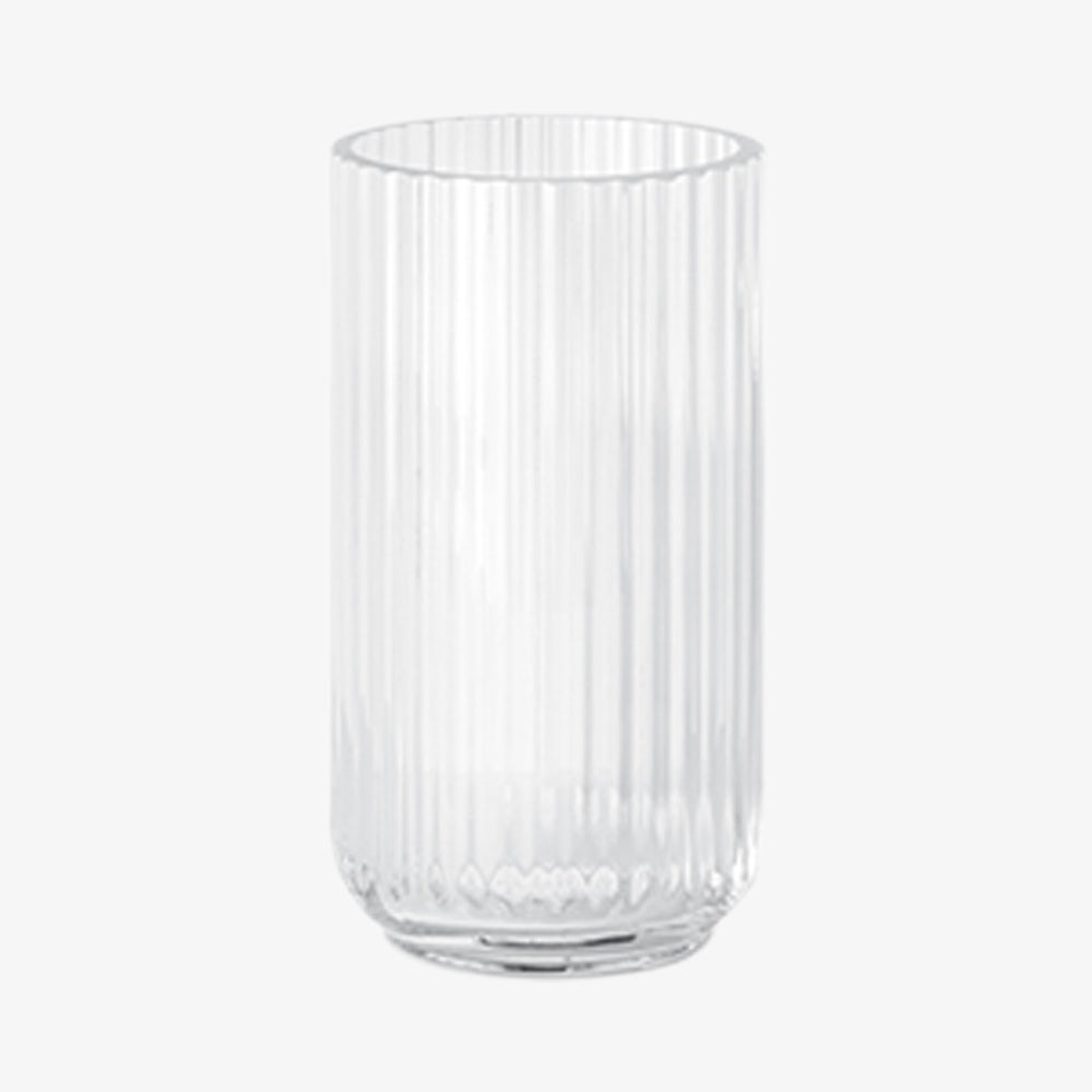 Lyngby vasen 20cm klar glas