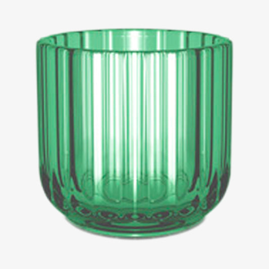 Lyngby stativ 6,5cm grönt glas