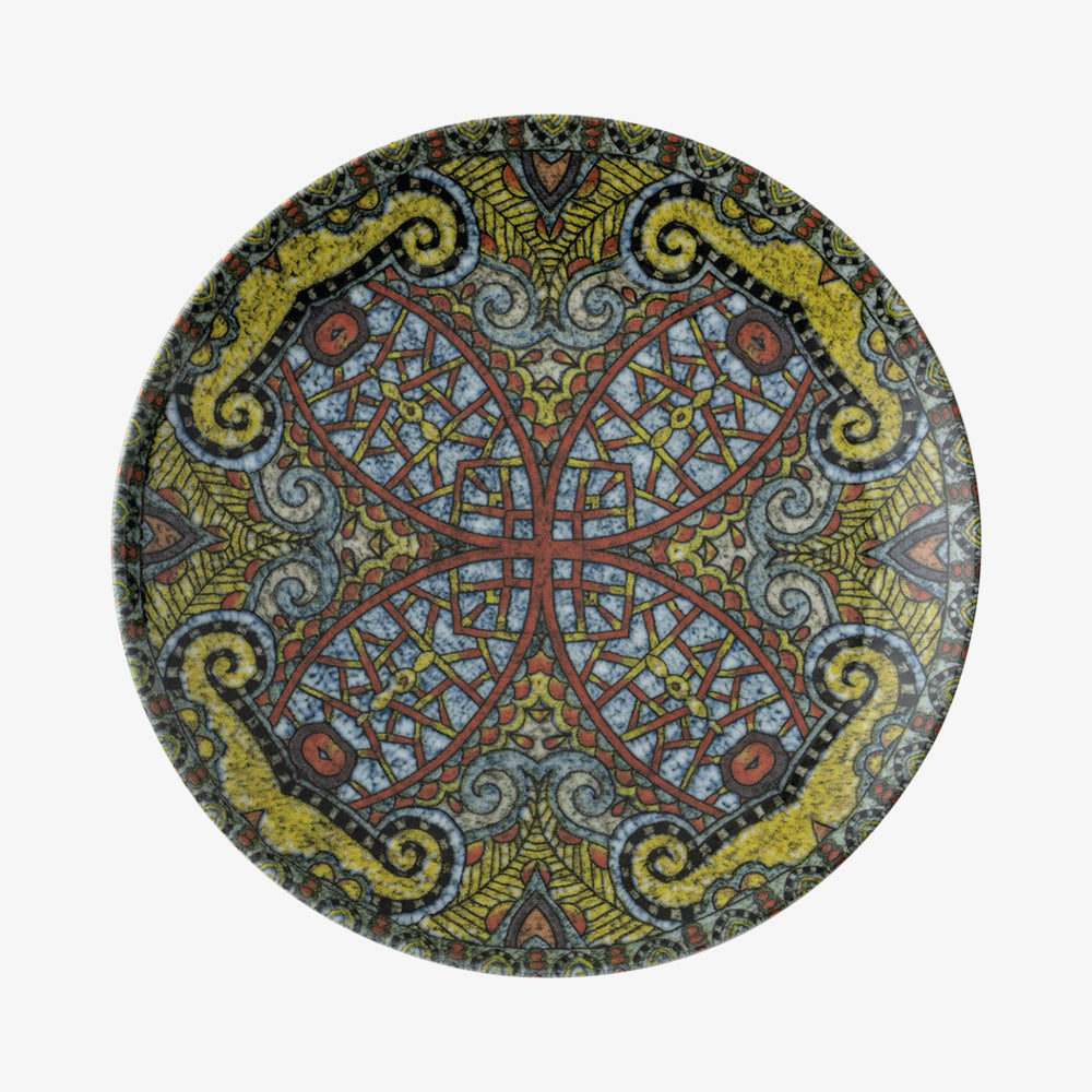 Plate flat 20cm, Mandala A