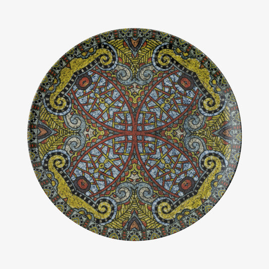 Plate flat 27,5cm, Mandala A