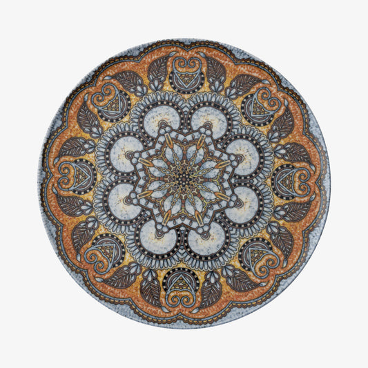 Plate flat 32cm, Mandala B