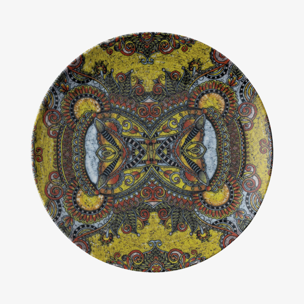 Plate flat 20cm, Mandala D