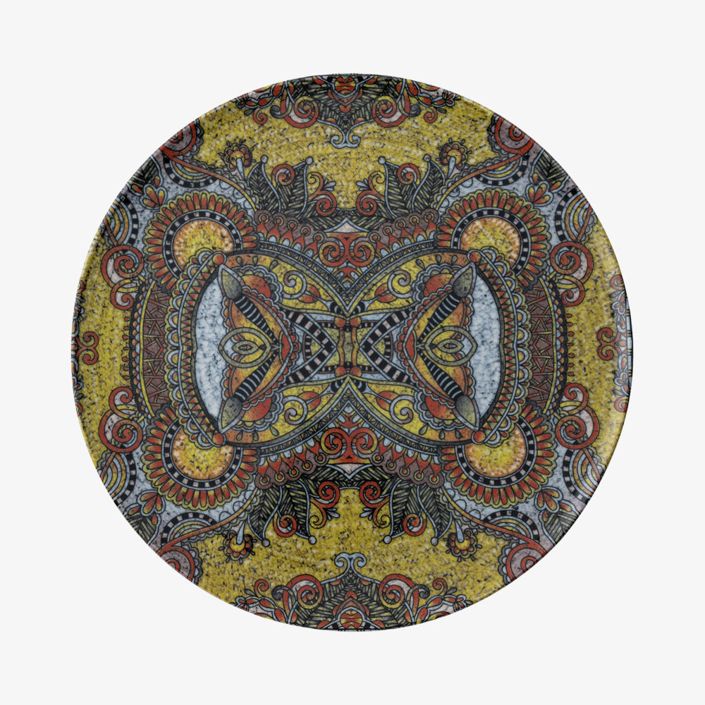 Plate flat 32cm, Mandala D