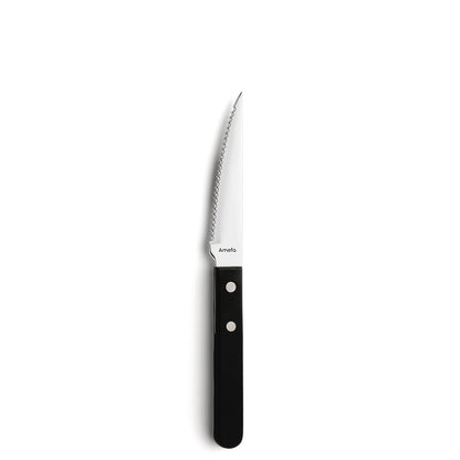 Steakknive 6 dele PIZZA sort