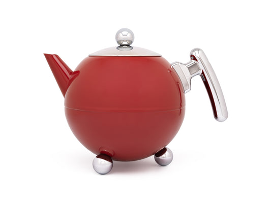 Teapot Bella Ronde 12L Carmine Red