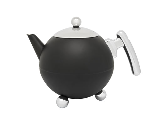 Teapot Bella Ronde 12L matt black