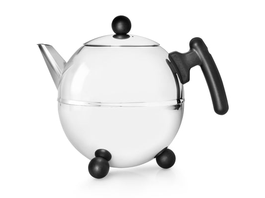 Teapot Bella Ronde 15L black fittings