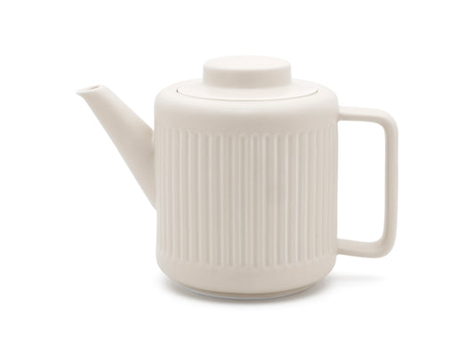 Tekande, hvid, porcelæn. 1,2L, SKAGEN